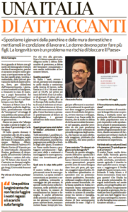 Alessandro Rosina intervistato dal Giornale di Vicenza