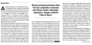 RICERCA FIM CISL AVVENIRE