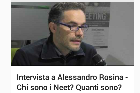 Chi sono i Neet? Quanti sono? Perchè sono una criticità? ISTITUTO TONIOLO