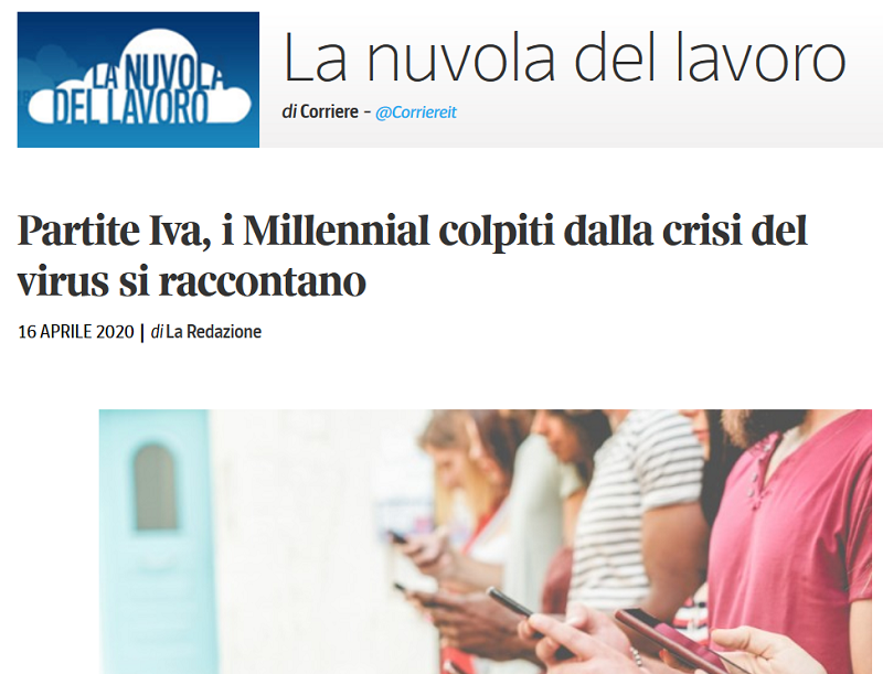 Partite Iva, i Millennial colpiti dalla crisi del virus si raccontano CORRIERE