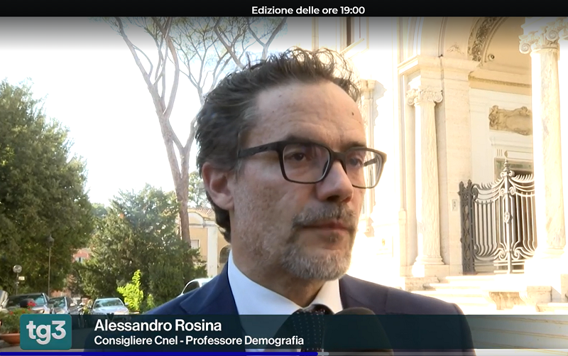 TG3 – Alessandro Rosina (esperto nominato dal Quirinale nel Cnel) su salario minimo TG3 - 21 Ottobre 2023