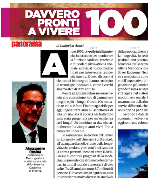 Davvero pronti a vivere 100 Panorama - Marzo 2024