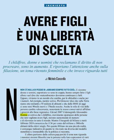 Avere figli è una libertà di scelta STYLE MAGAZINE