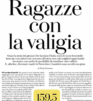 Ragazze con la valigia IO DONNA - 26/04/2026