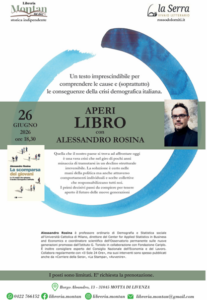 Presentazione del libro “La scomparsa dei giovani”